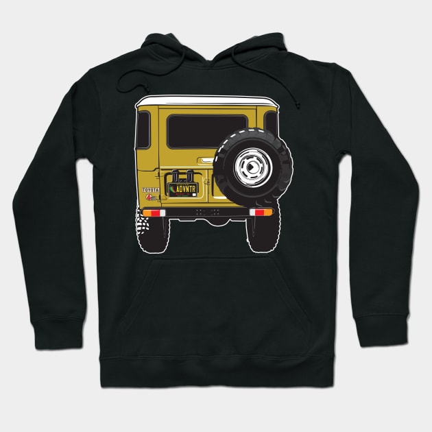 Landcruiser Backside Hoodie by Bulloch Speed Shop